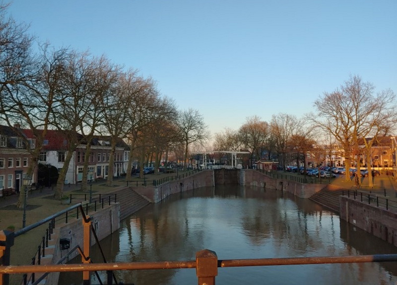 De Oude Sluis van het schippersdorp Vreeswijk