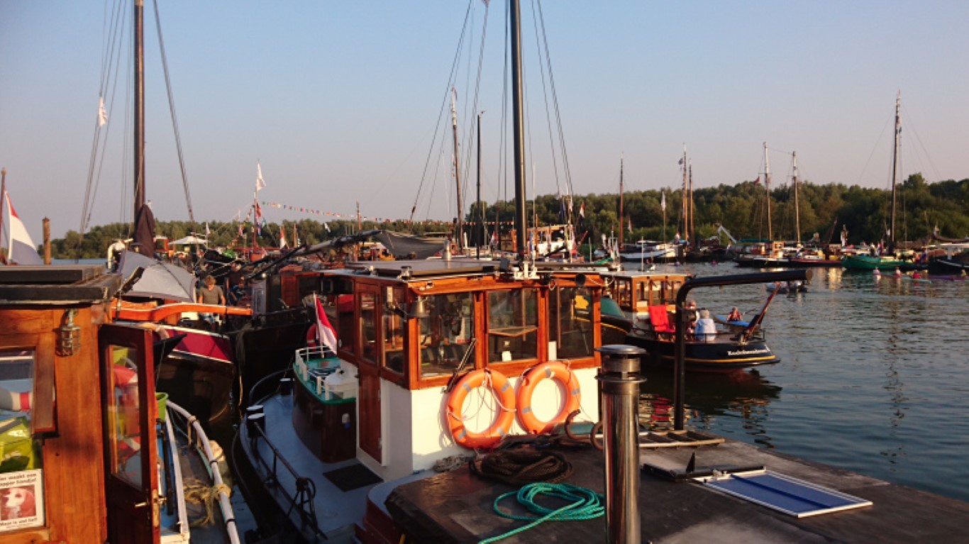 Aanbrengtocht Sail Leiden