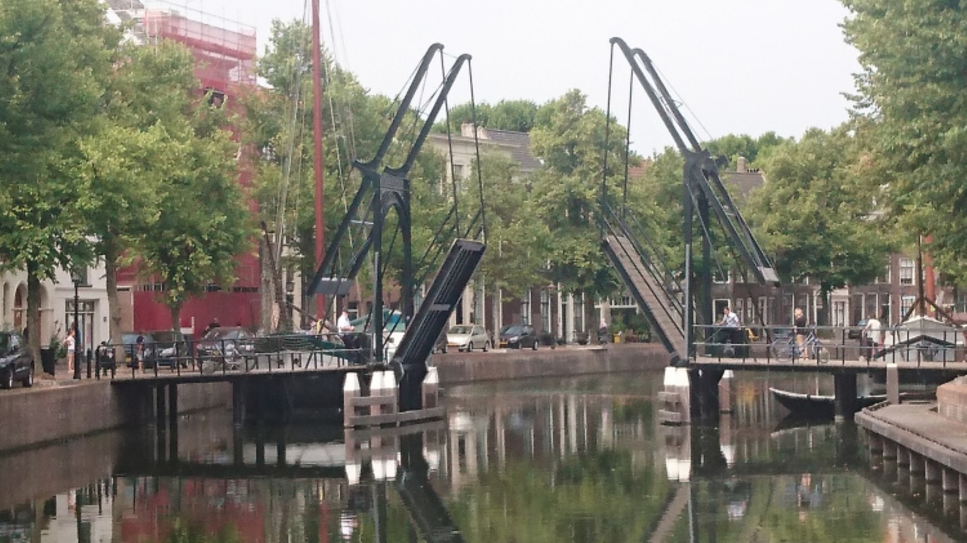 Brug in Schiedam