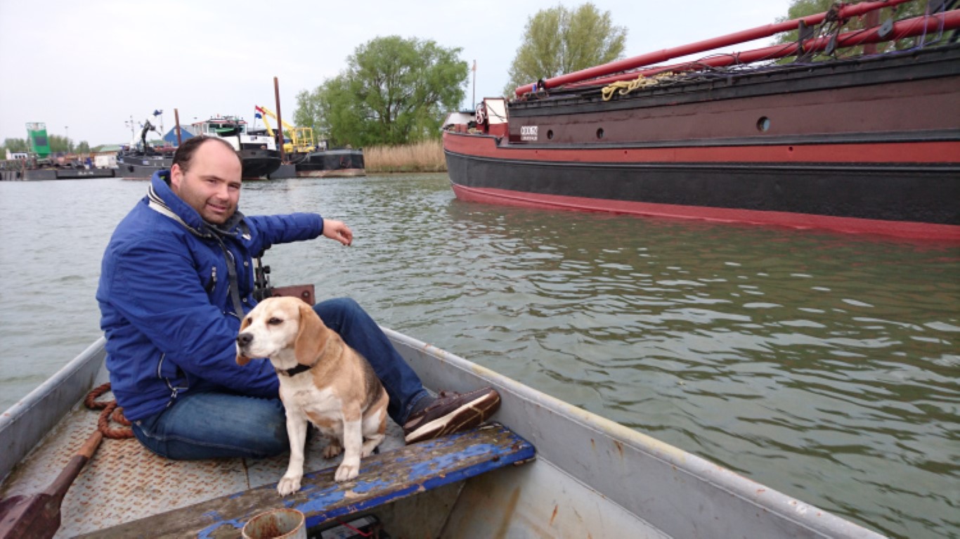 Met de bijboot uitlaten